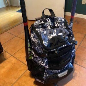 Softball Bag, Baseball Bat Bag for Youth Girls Adult, Lightweight Baseball Bag